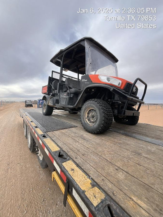 2024 Kubota RTV-X1140W-H 4WD, LED Strobe, Windshield Acrylic Clear, Plastic Canopy, Wire Harness Kit, Backup Alarm
