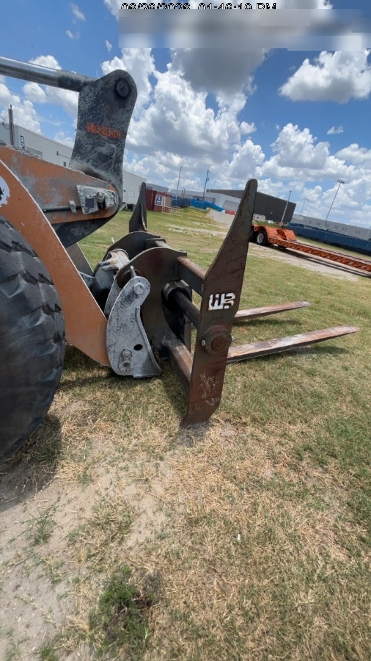 2019 WERK-BRAU 96" Loader Fork Carriage - Werk-Brau