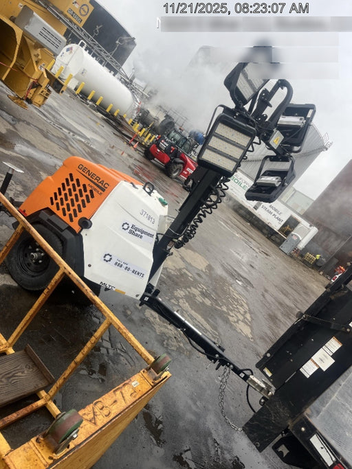 2023 Generac MLT2 Diesel, Flex Switch 120V Input, Powerzone Controller, 
(4) 320W LED Lights, 4kW Generator, 39.9 Gal Fuel Tank, 2" Ball, T3