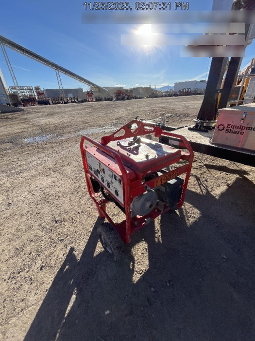 2020 Multiquip GA6HR Gen 6kW Honda GX340 GFCI Wheel Kit