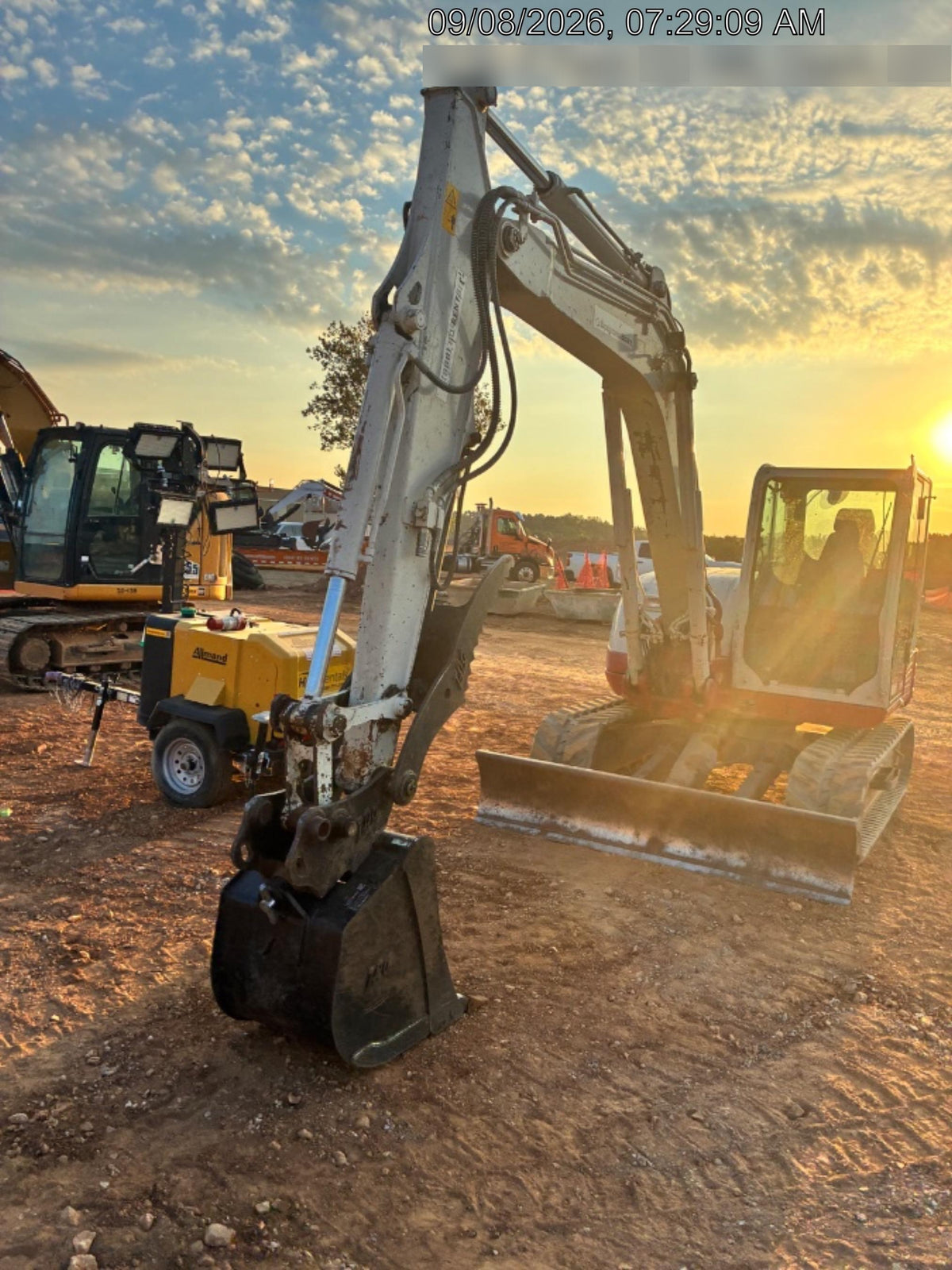 2019 Takeuchi TB290 Takeuchi TB290 Cab/Heat/AC w/Rubber Tracks, Auxiliary Hydraulics, Dozer Blade, Manual QC, 18/24/36" Buckets, Hydraulic Thumb Installed