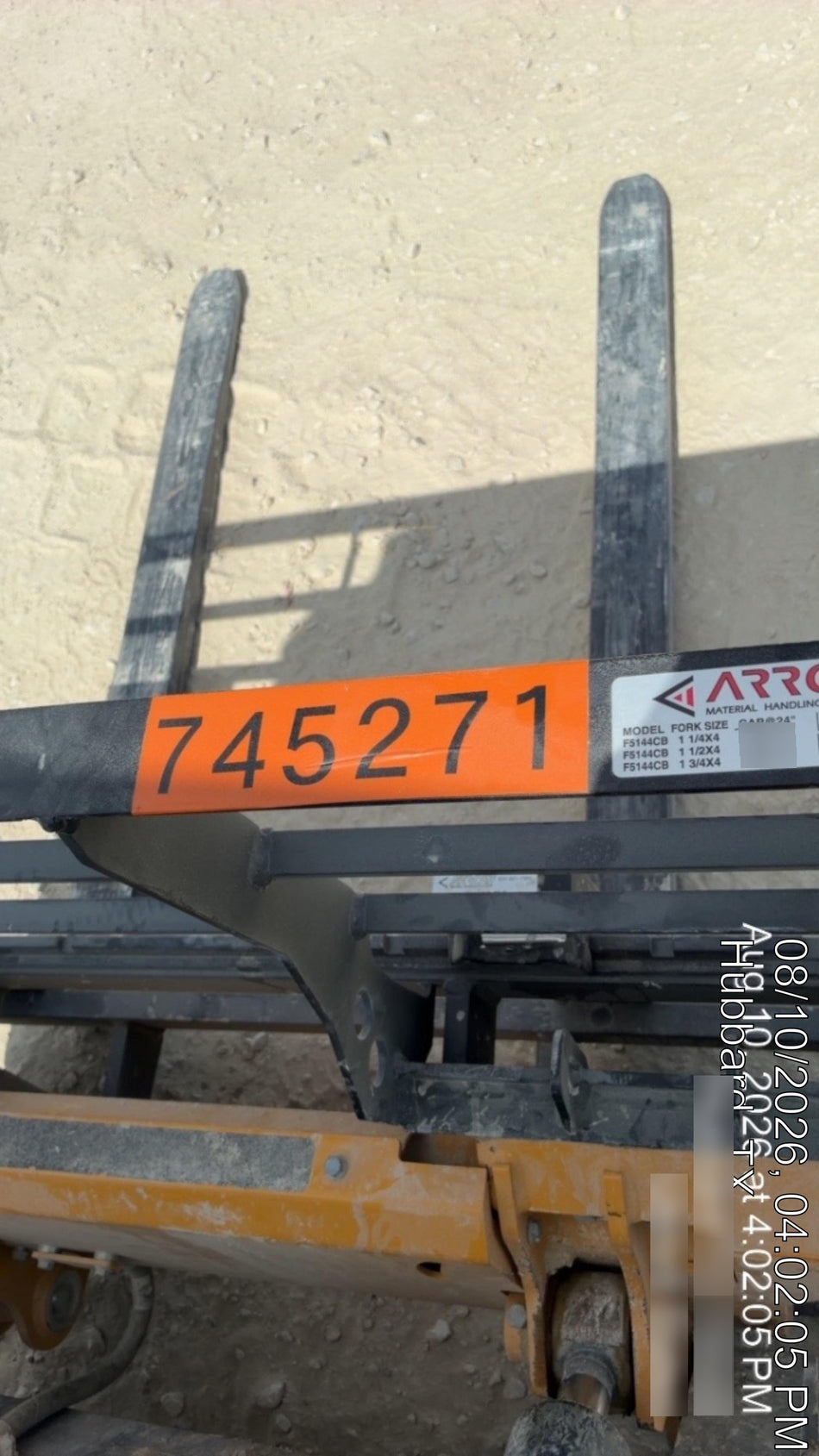 2026 ARROW MATERIAL HANDLING 48" Pallet Forks - Arrow