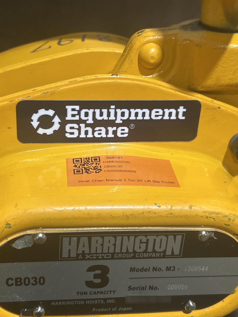 2025 HARRINGTON CB030-20