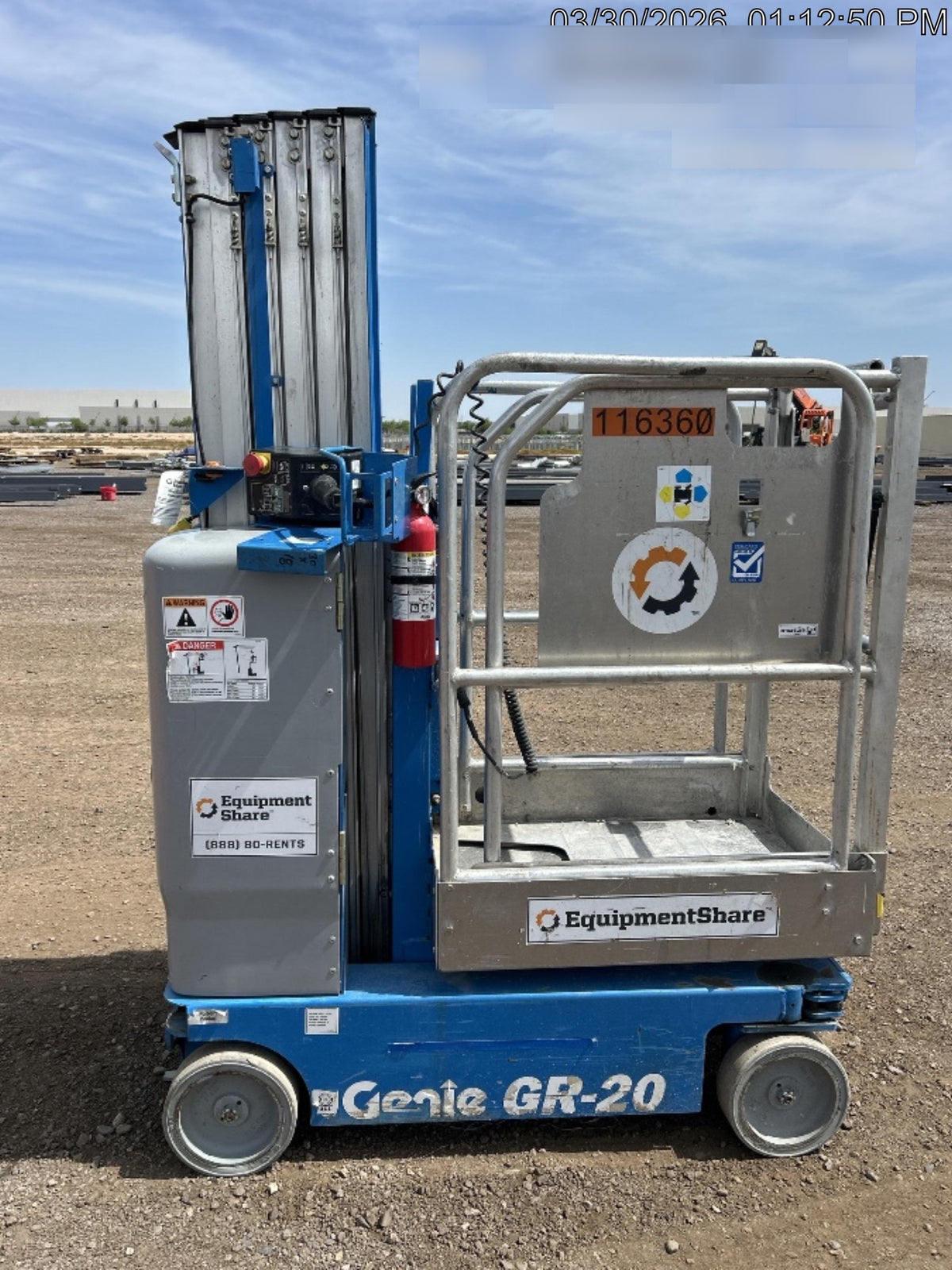 2020 GENIE GR-20