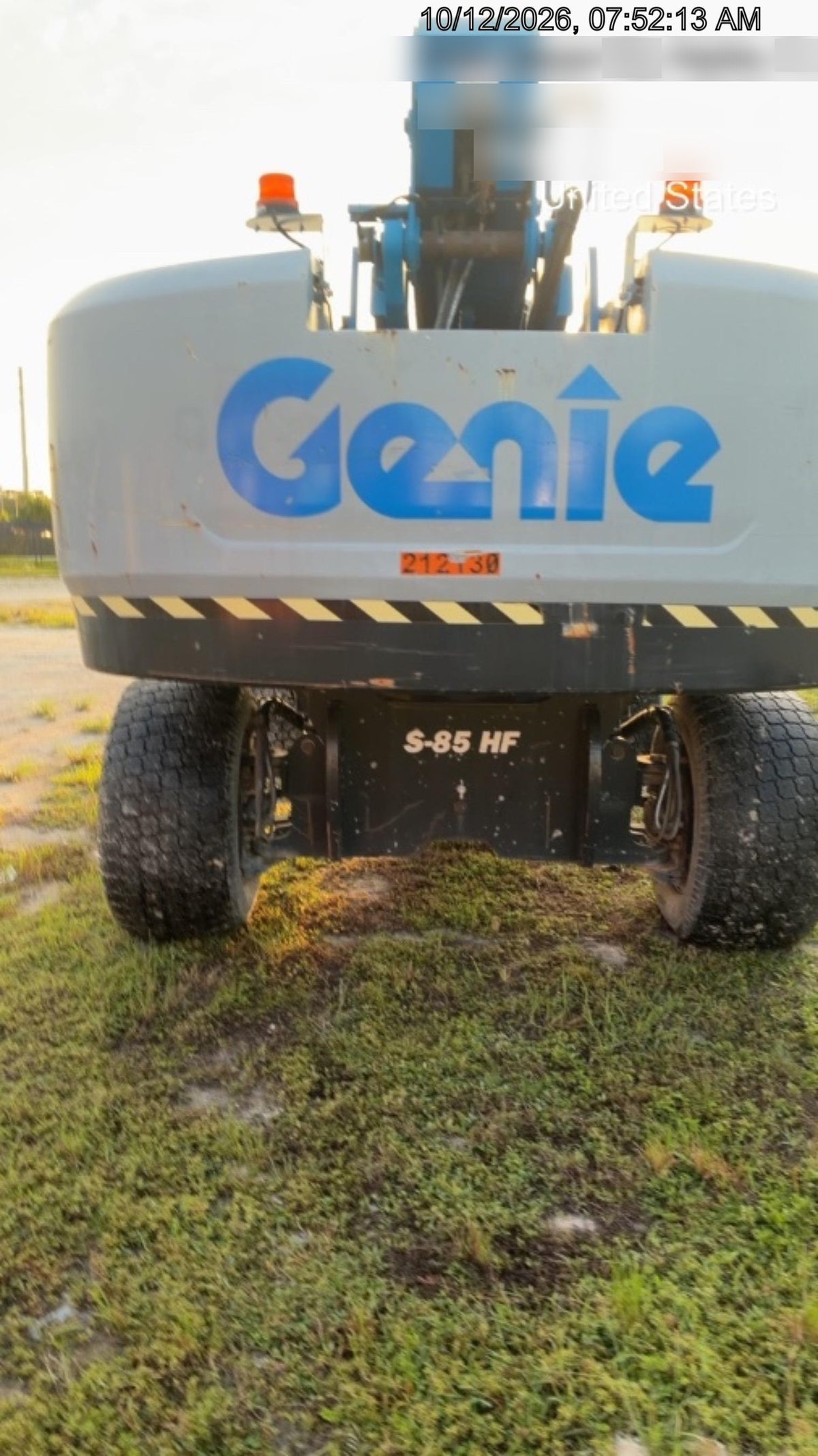 2022 GENIE S-85 HF