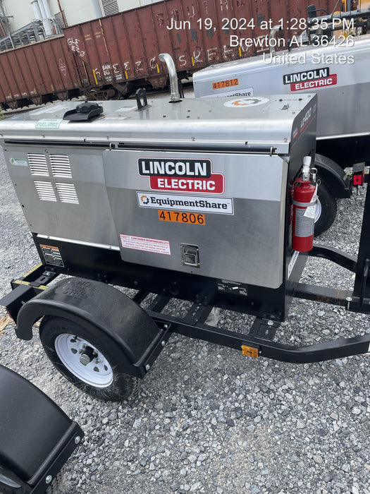 2024 Lincoln Electric LE400 Kubota V1505, Trlr, Cable Rack, Light Kit, ES Decals, T3