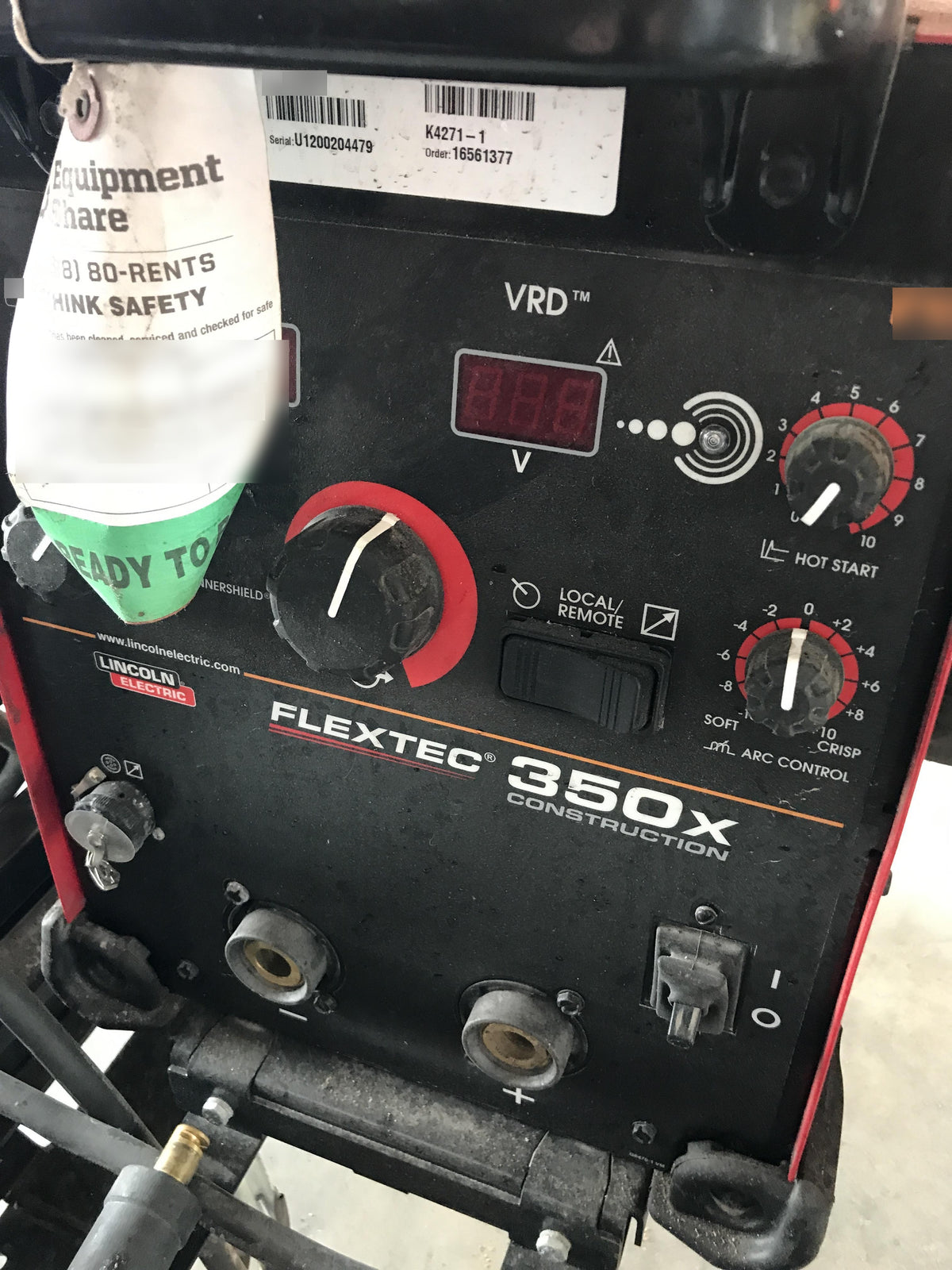 2020 LINCOLN ELECTRIC FLEXTEC 350X