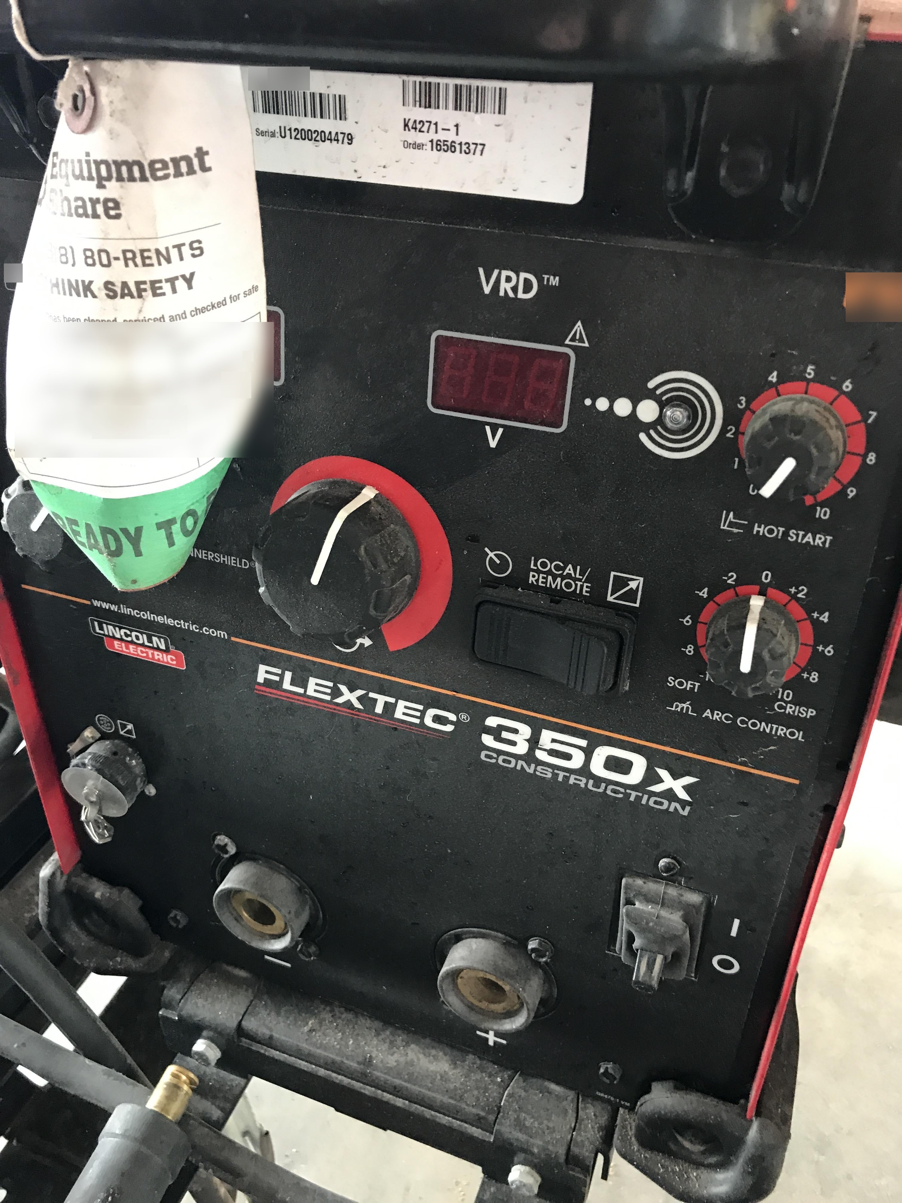 2020 LINCOLN ELECTRIC FLEXTEC 350X