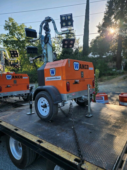 2024 Wanco WLTT-4MM4K Diesel, Deep Sea Controller, Shore Power Plug, Auto Start, (4) 350W LED Floodlights, 4kW Generator, 60 Gal Fuel Tank, 2" Ball, T3