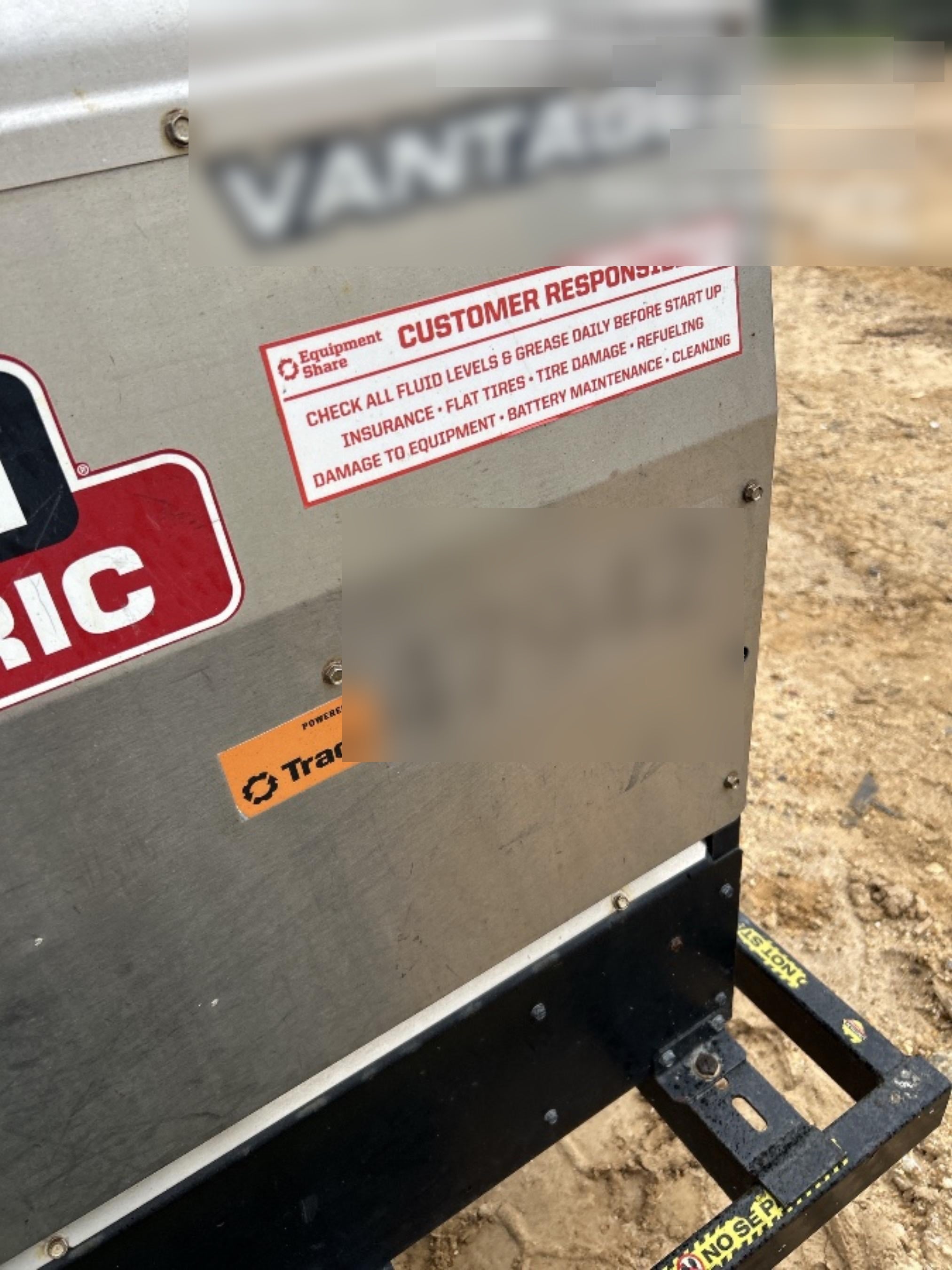 2019 Lincoln Electric Vantage 322 Ready-Pak 3, Two Wheel Trailer, Fender and Light Kit, Cable Rack