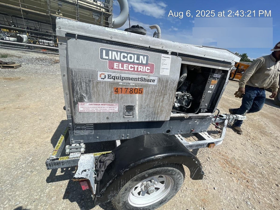 2024 Lincoln Electric LE400 Kubota V1505, Trlr, Cable Rack, Light Kit, ES Decals, T3