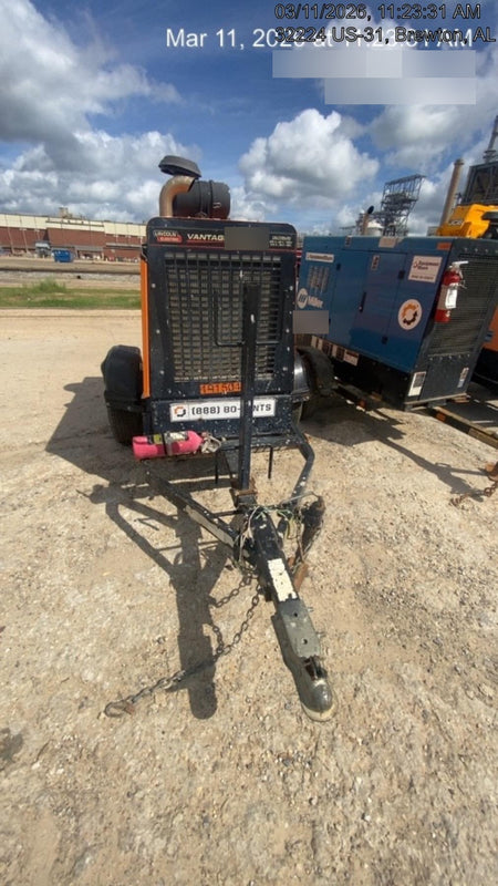 2021 Lincoln Electric Vantage 549X Ready Pak 3, ORANGE (includes trailer, cable rack, fender light kit)