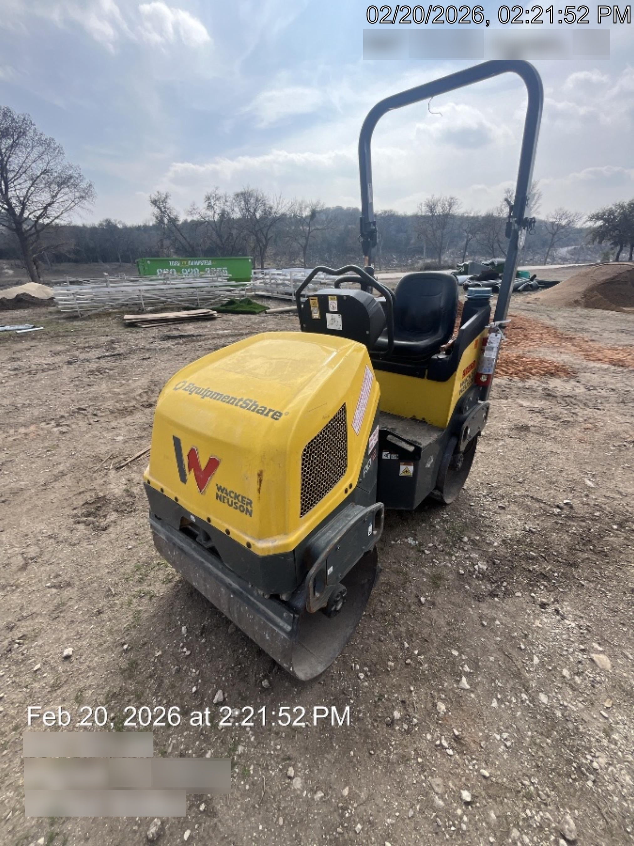 2020 WACKER NEUSON RD12A