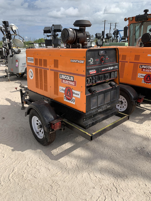 2021 Lincoln Electric Vantage 549X Ready Pak 3, ORANGE (includes trailer, cable rack, fender light kit)