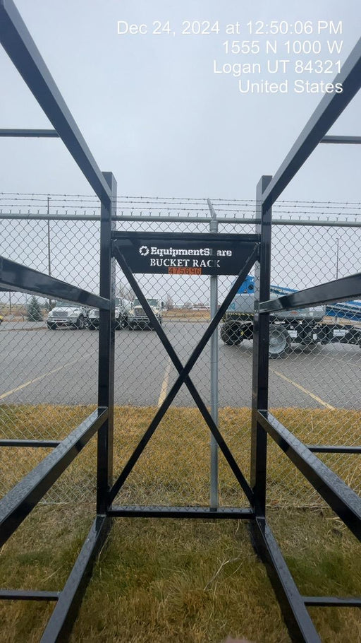 2024 FLUID POWER SUPPORT Four Bucket Rack