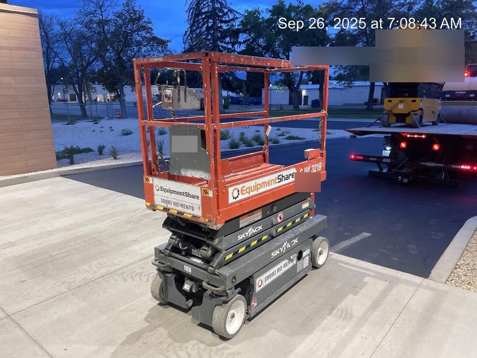 2019 Skyjack SJIII-3219 Standard Options