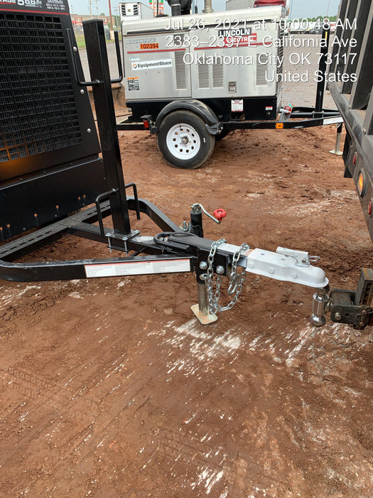 2021 Lincoln Electric Air Vantage 566 Air Vantage 566X Ready Pak 3 (includes trailer, cable rack, fender light kit); no telematics