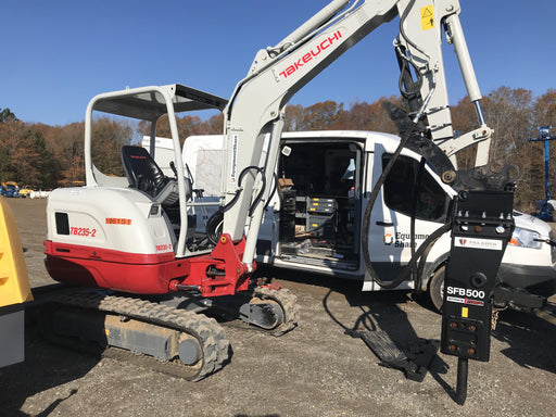 2020 Takeuchi TB235-2R Canopy, Rubber Tracks, Manual TAG QC
