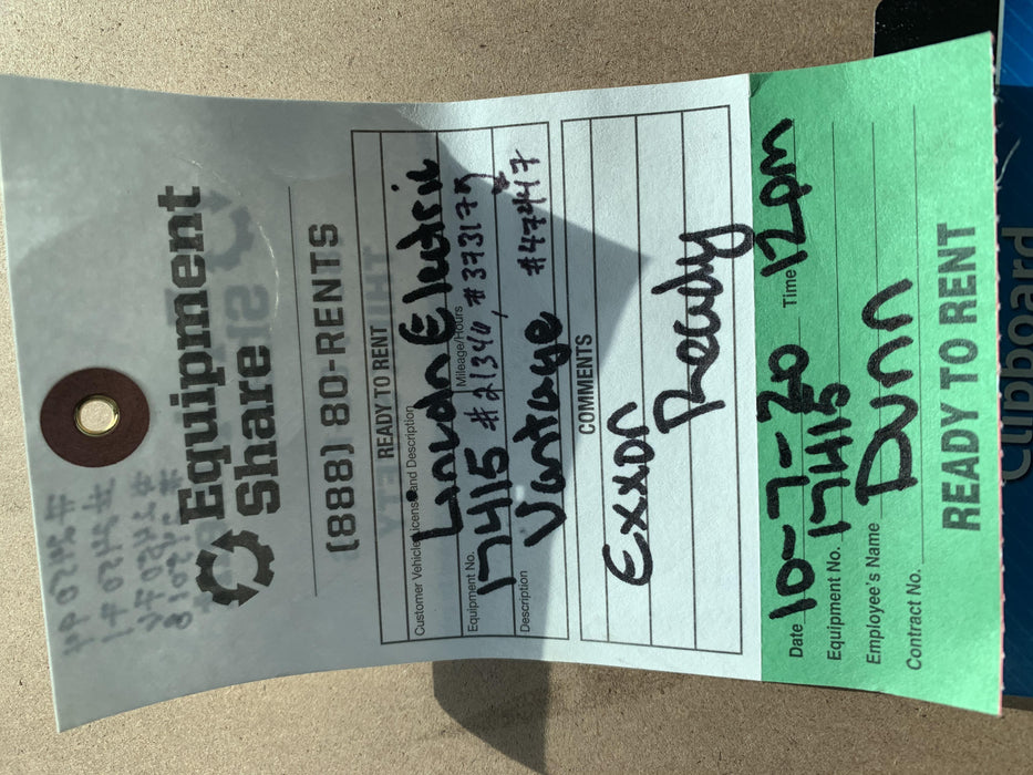 2019 Lincoln Electric Vantage 322 Ready-Pak 3, Two Wheel Trailer, Fender and Light Kit, Cable Rack