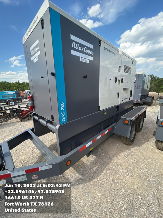 2023 ATLAS COPCO QAS 235