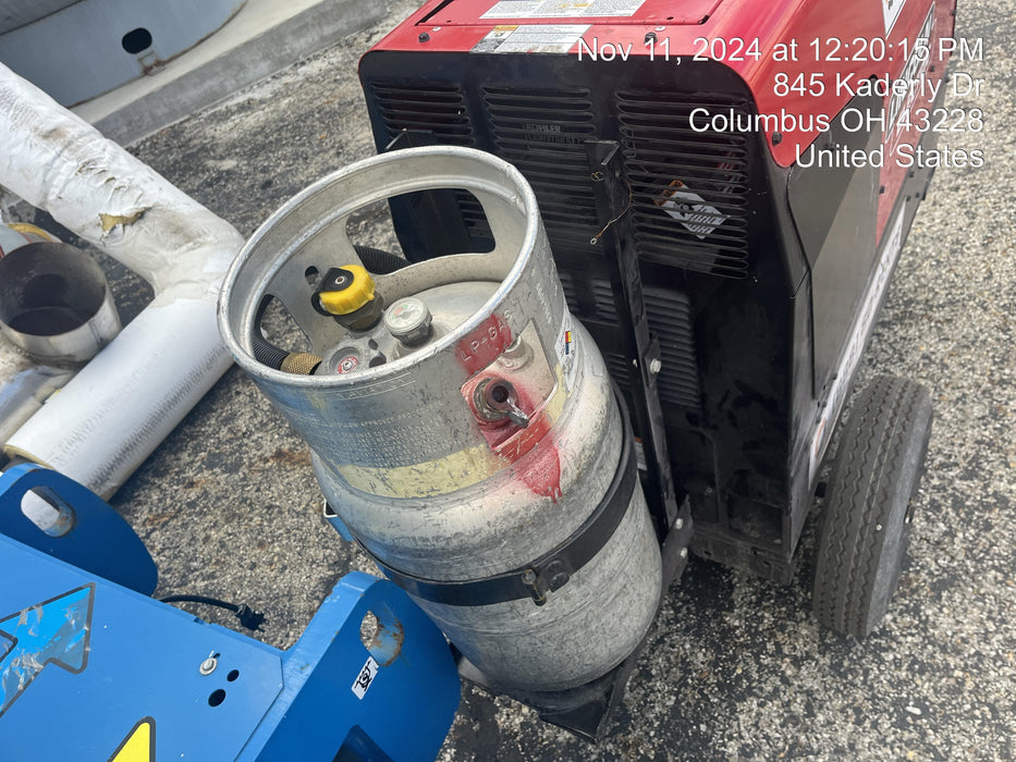 2024 Lincoln Electric Ranger 305 LPG Ranger 305 LPG, Undercarriage, Tank Holder & Strap, 10kw AC Gen, 25hp Kohler LPG Eng