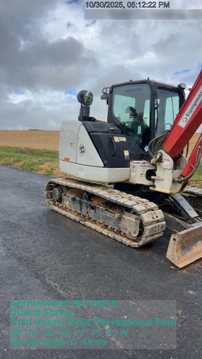 2020 Link-Belt 80X3EX 7'2" ARM, 17.7" rubber tracks, Multi function aux hydraulics