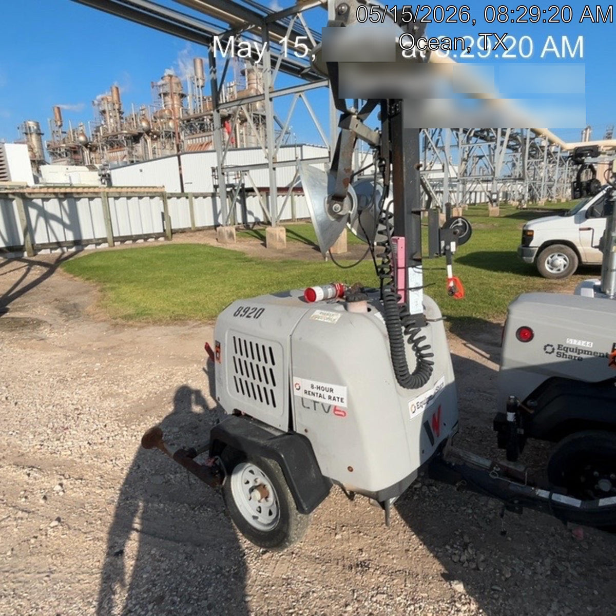 2018 Wacker Neuson LTV6L-MH Wacker Neuson LTV6L Towable Light Tower