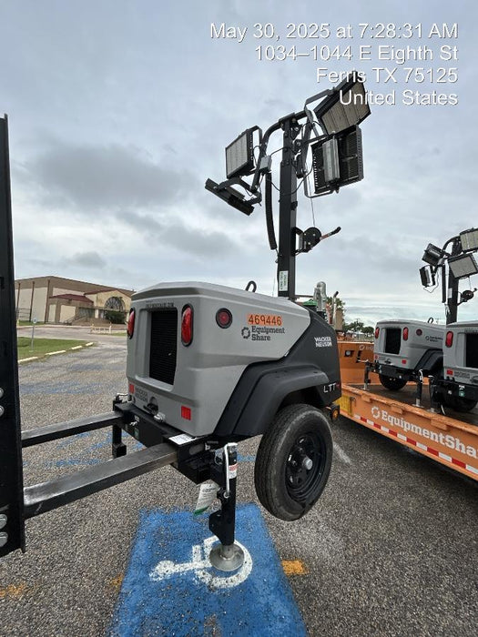 2024 Wacker Neuson LTT4 Diesel, Kohler KDW702, Deep Sea Controller, Auto Start, LED 320W, Bypass Outlet, T3