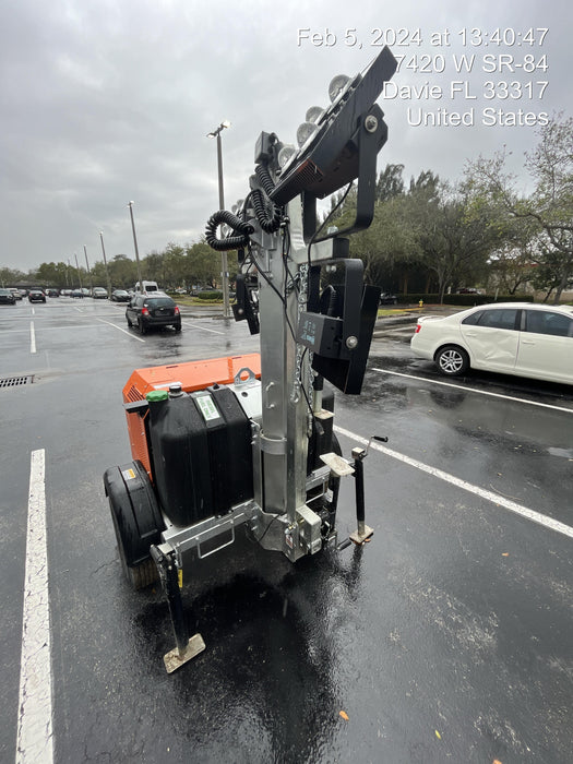 2023 Wanco WLTT-4MM4K Diesel, Deep Sea Controller, Shore Power Plug, Auto Start, (4) 350W LED Floodlights, 4kW Generator, 60 Gal Fuel Tank, 2" Ball, T3