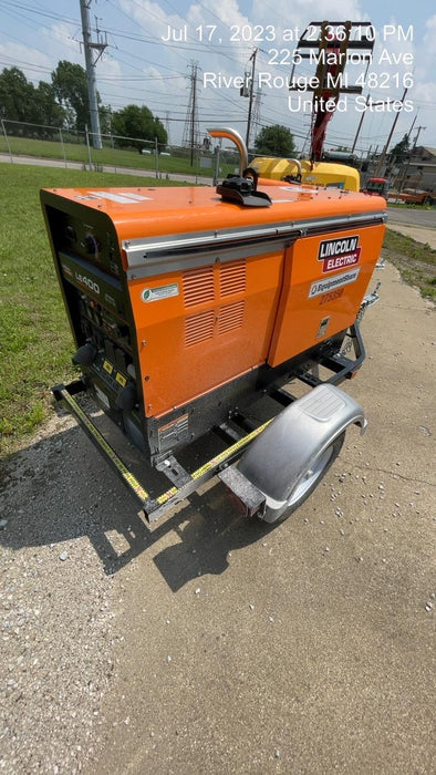 2023 Lincoln Electric LE400 Kubota V1505, Trlr, Cable Rack, Light Kit, ES Decals, T3