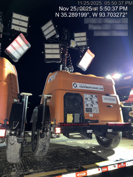 2023 Generac MLT2 Diesel, Flex Switch 120V Input, Powerzone Controller, (4) 320W LED Lights, 4kW Generator, 39.9 Gal Fuel Tank, 2" Ball, T3