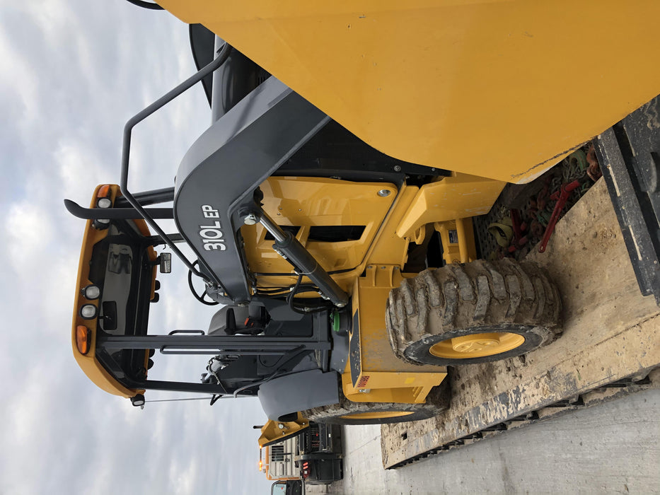 2020 John Deere 310LEP Canopy, 4WD, Standard Stick, Pilot Controls, 2 Way Hydraulics, TAG Manual QC