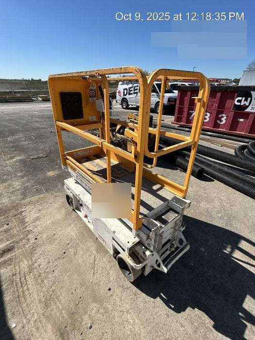 Custom Equipment HB-1430 Hy-Brid Scissor Lift
Platform capacity up to 670 lbs
Working height up to 20 ft
Weighs under 1,700 lbs
Non-marking wheels