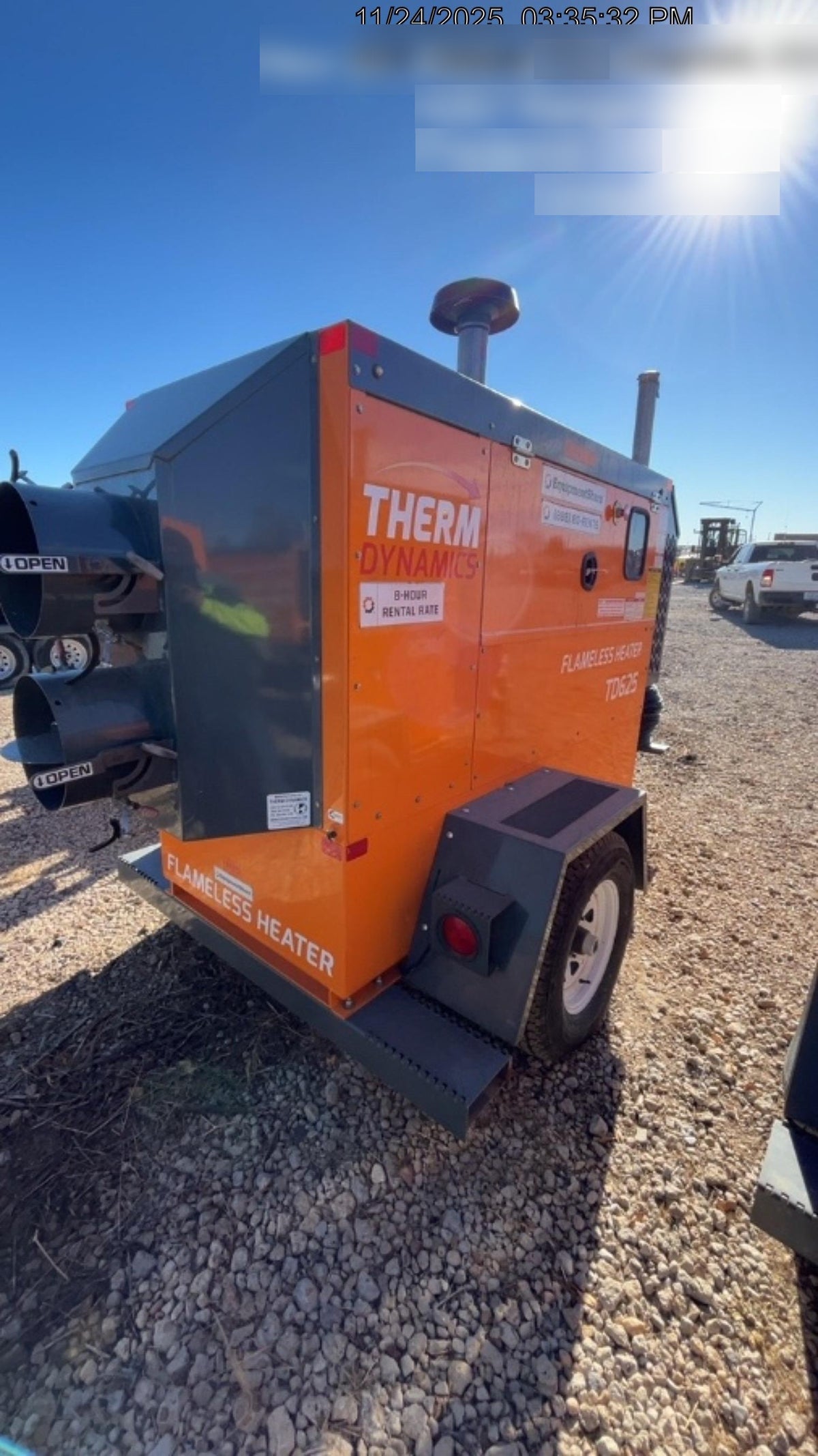 2021 THERM DYNAMICS TD625