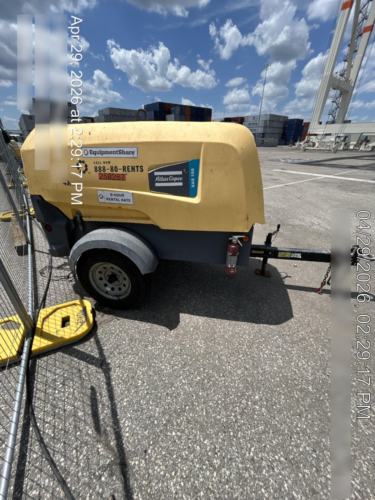2022 ATLAS COPCO XAS188 CWK