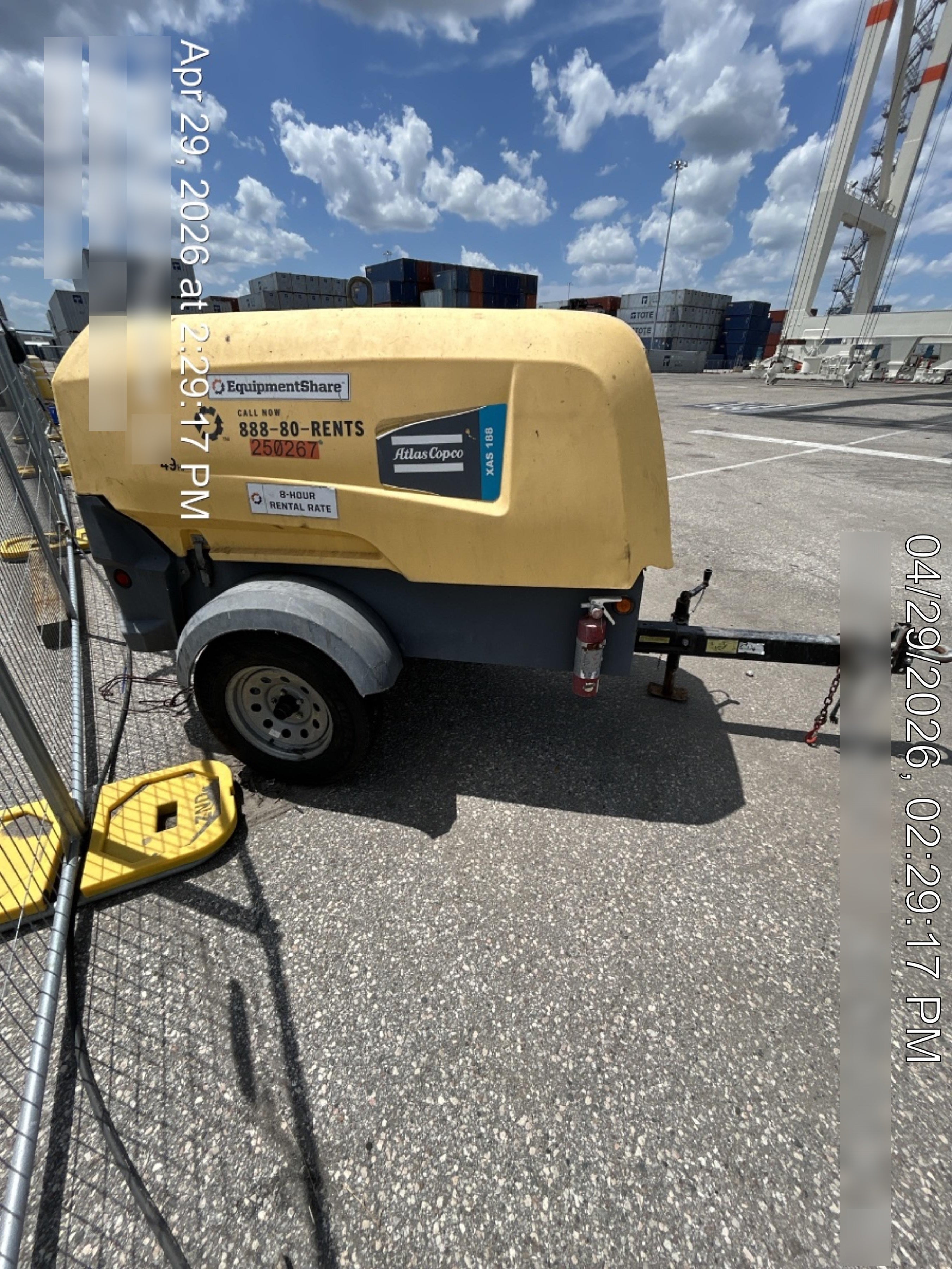 2022 ATLAS COPCO XAS188 CWK