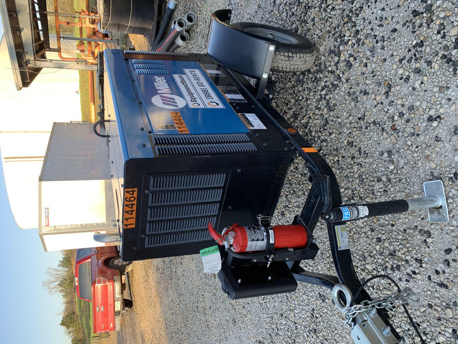 2020 Miller Electric BIG BLUE 400 Trailer Mounted Welder