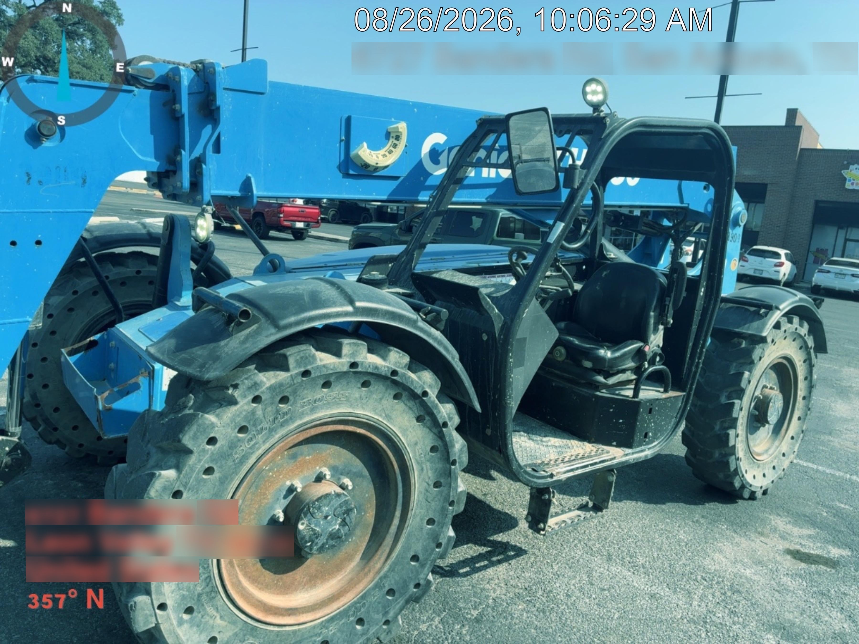 2017 Genie GTH-636 Genie GTH636, Foam Filled Tires, 48" carriage