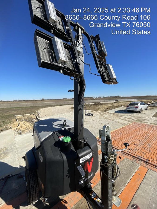 2024 Wacker Neuson LTT4 Diesel, Kohler KDW702, Deep Sea Controller, Auto Start, LED 320W, Bypass Outlet, T3