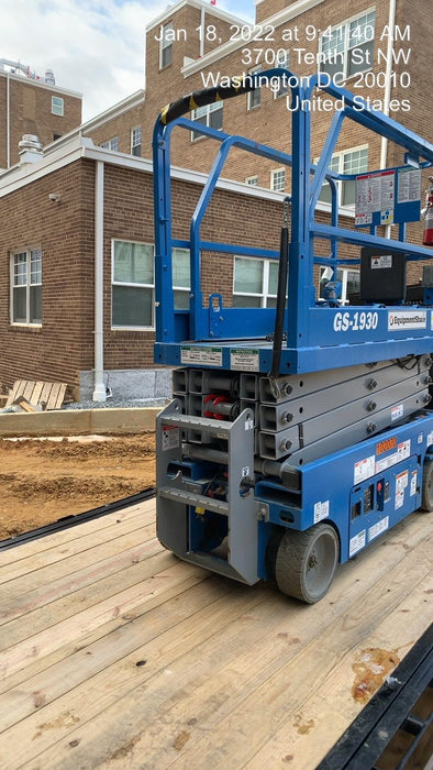 2020 Genie GS-1930 Fixed rails with chain entry gate - Pre A92.20