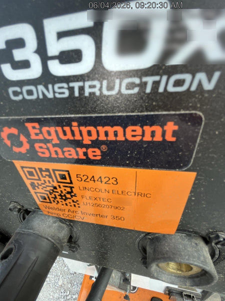 2025 LINCOLN ELECTRIC FLEXTEC 350X