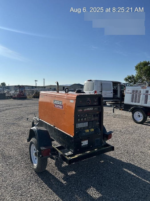 2022 Lincoln Electric LE400 Kubota V1505, Trlr, Cable Rack, Light Kit, ES Decals, T3