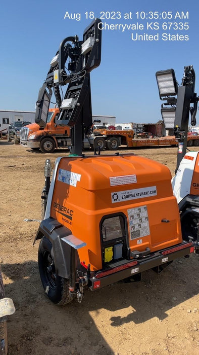 2023 Generac MLT2 Diesel, Flex Switch 120V Input, Powerzone Controller, (4) 320W LED Lights, 4kW Generator, 39.9 Gal Fuel Tank, 2" Ball, T3