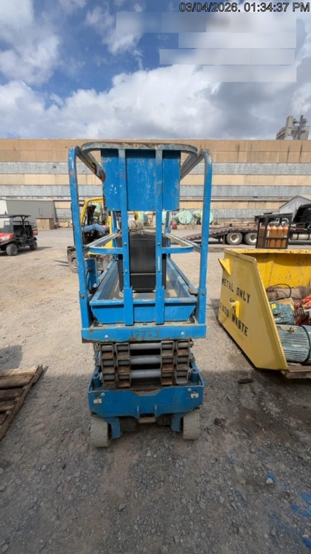2018 Genie GS-1930 Genie GS-1930 w/Fixed Rail, Chain Entry