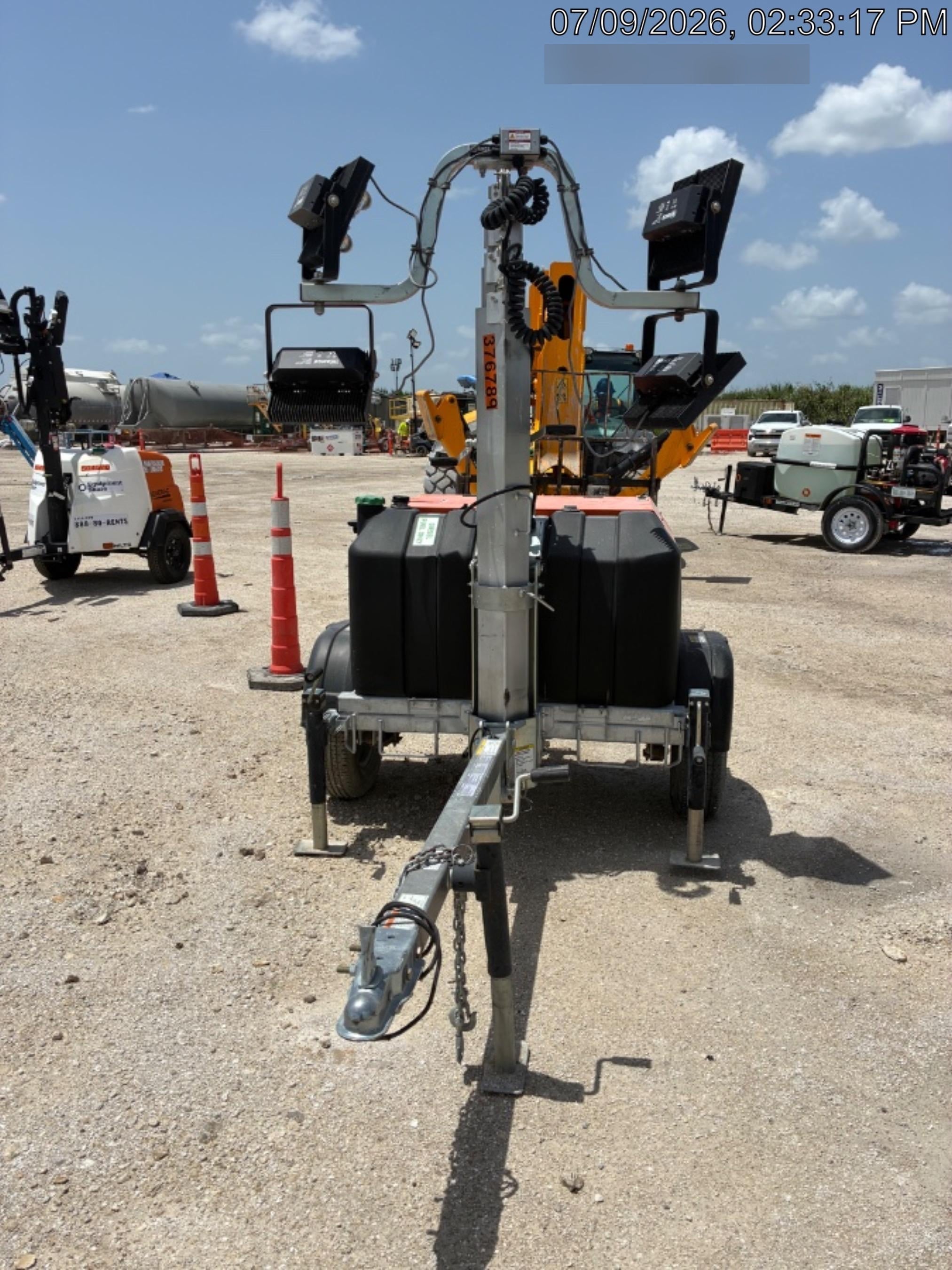 2023 Wanco WLTT-4MM4K Diesel, Deep Sea Controller, Shore Power Plug, Auto Start, (4) 350W LED Floodlights, 4kW Generator, 60 Gal Fuel Tank, 2" Ball, T3