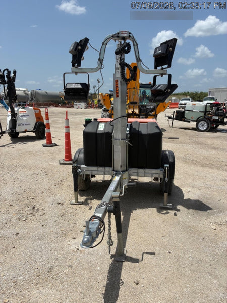 2023 Wanco WLTT-4MM4K Diesel, Deep Sea Controller, Shore Power Plug, Auto Start, (4) 350W LED Floodlights, 4kW Generator, 60 Gal Fuel Tank, 2" Ball, T3