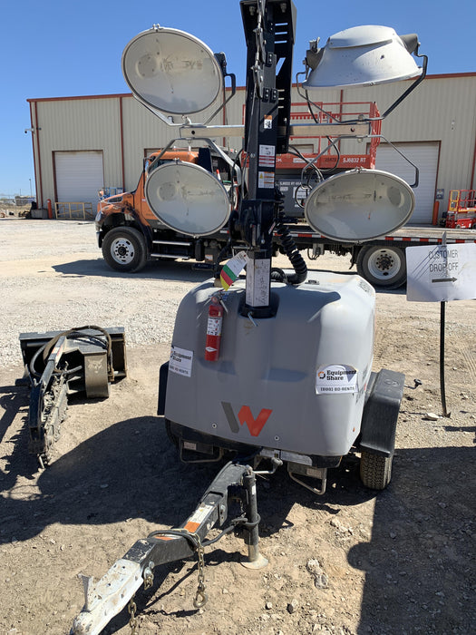 2019 Wacker Neuson LTV6L-MH Wacker Neuson LTV6L Mobile Light Tower w/Fuel Level Sensor Installed