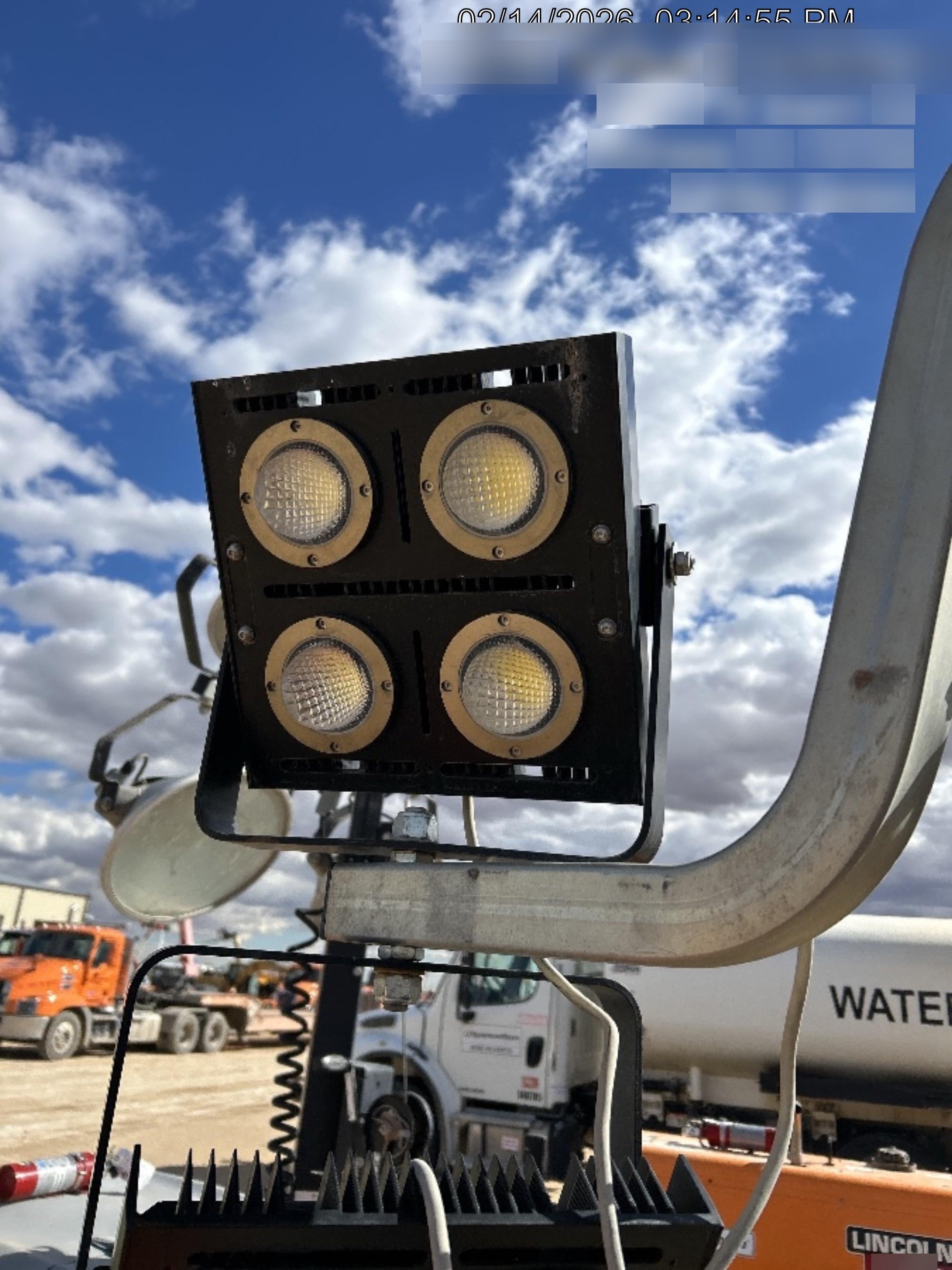 2024 Wanco WLTT-4MM4K Diesel, Deep Sea Controller, Shore Power Plug, Auto Start, (4) 350W LED Floodlights, 4kW Generator, 60 Gal Fuel Tank, 2" Ball, T3