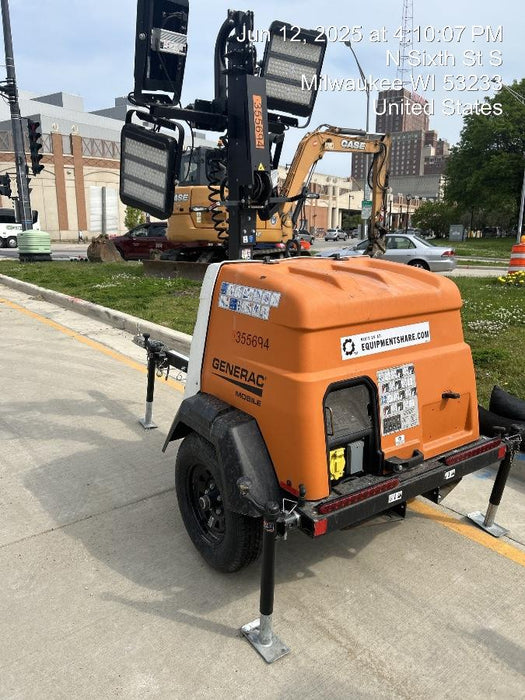 2023 Generac MLT2 Diesel, Flex Switch 120V Input, Powerzone Controller, 
(4) 320W LED Lights, 4kW Generator, 39.9 Gal Fuel Tank, 2" Ball, T3