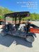 2021 Kubota RTV-X1140W-H Plastic Canopy, Windshield Acrylic Clear, LED Strobe Light, Wire Harness Kit, Back up Alarm